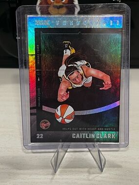Cailtin Clark silver holo card
